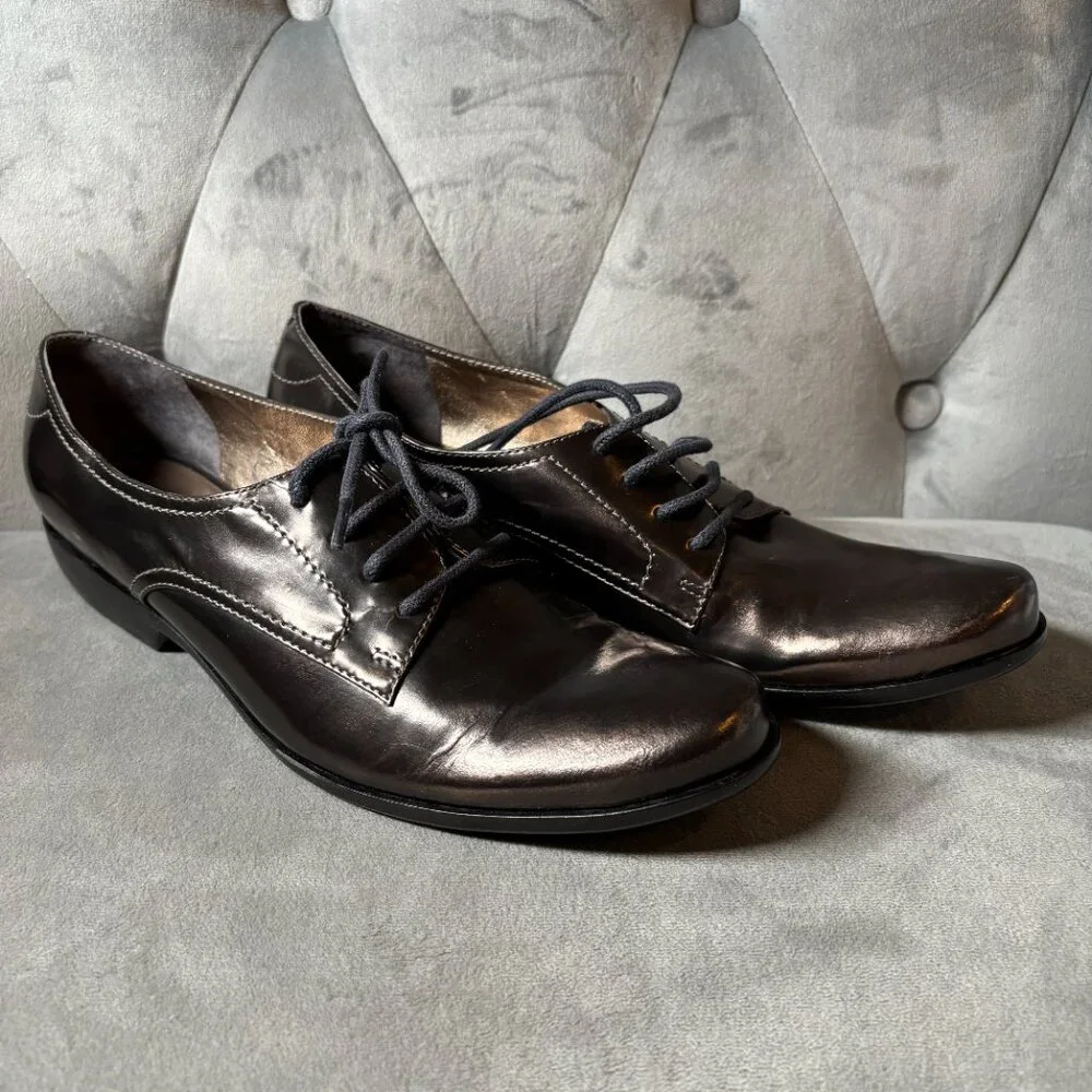Pour La Victoire Patent Leather Oxford Dress Shoe Size‎ 8